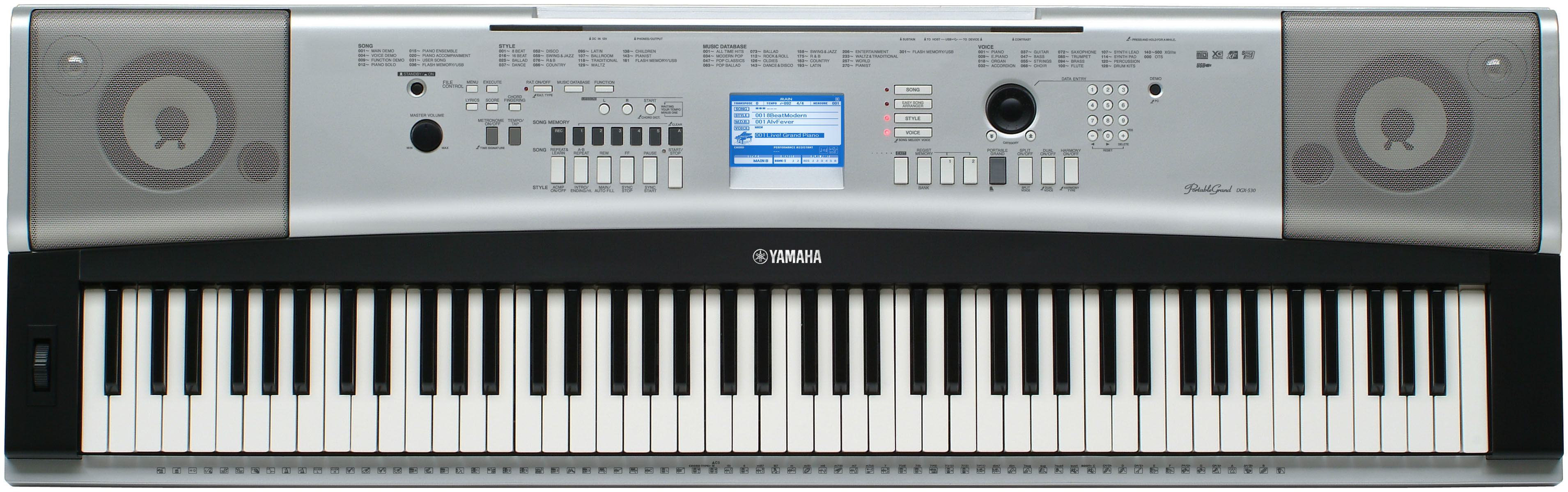 Yamaha Yamaha DGX-530 88-Key Portable Keyboard