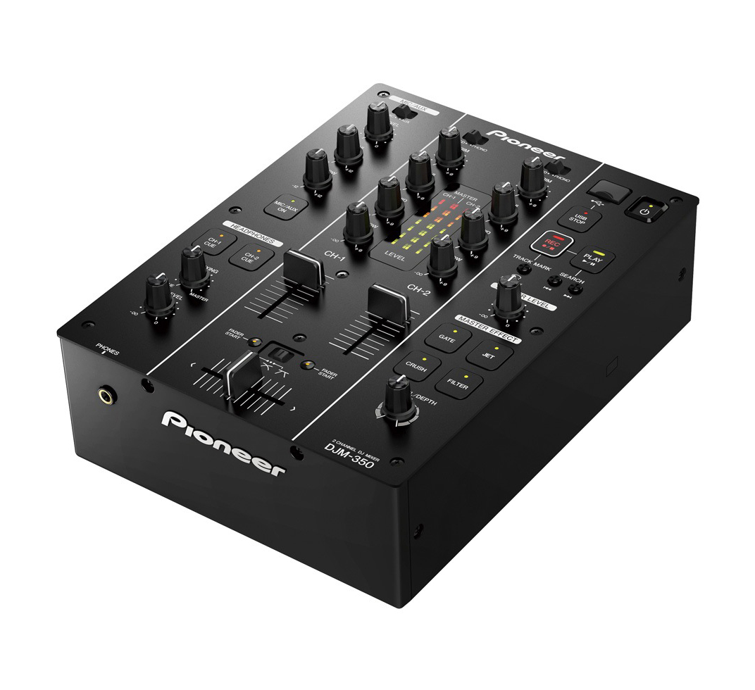 Pioneer Pioneer DJM-350 Professional 2-Channel DJ FX Mixer