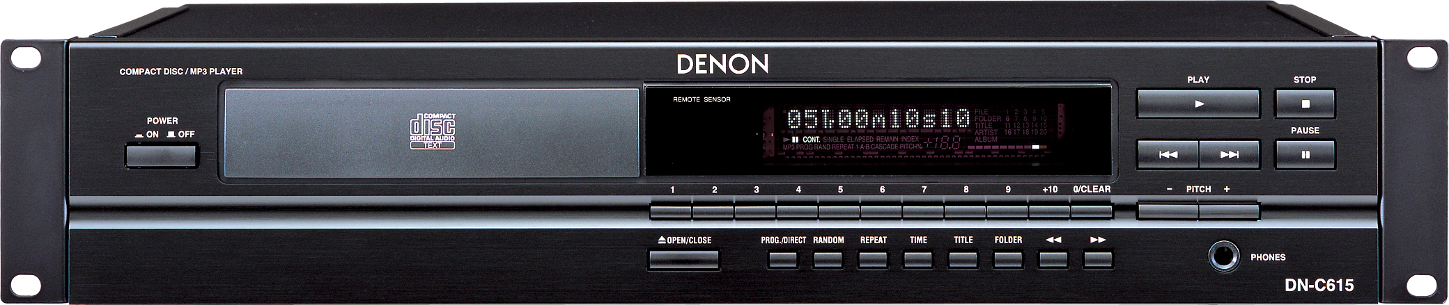 Denon Denon DNC615 Rackmountable CD Player with Digital Output