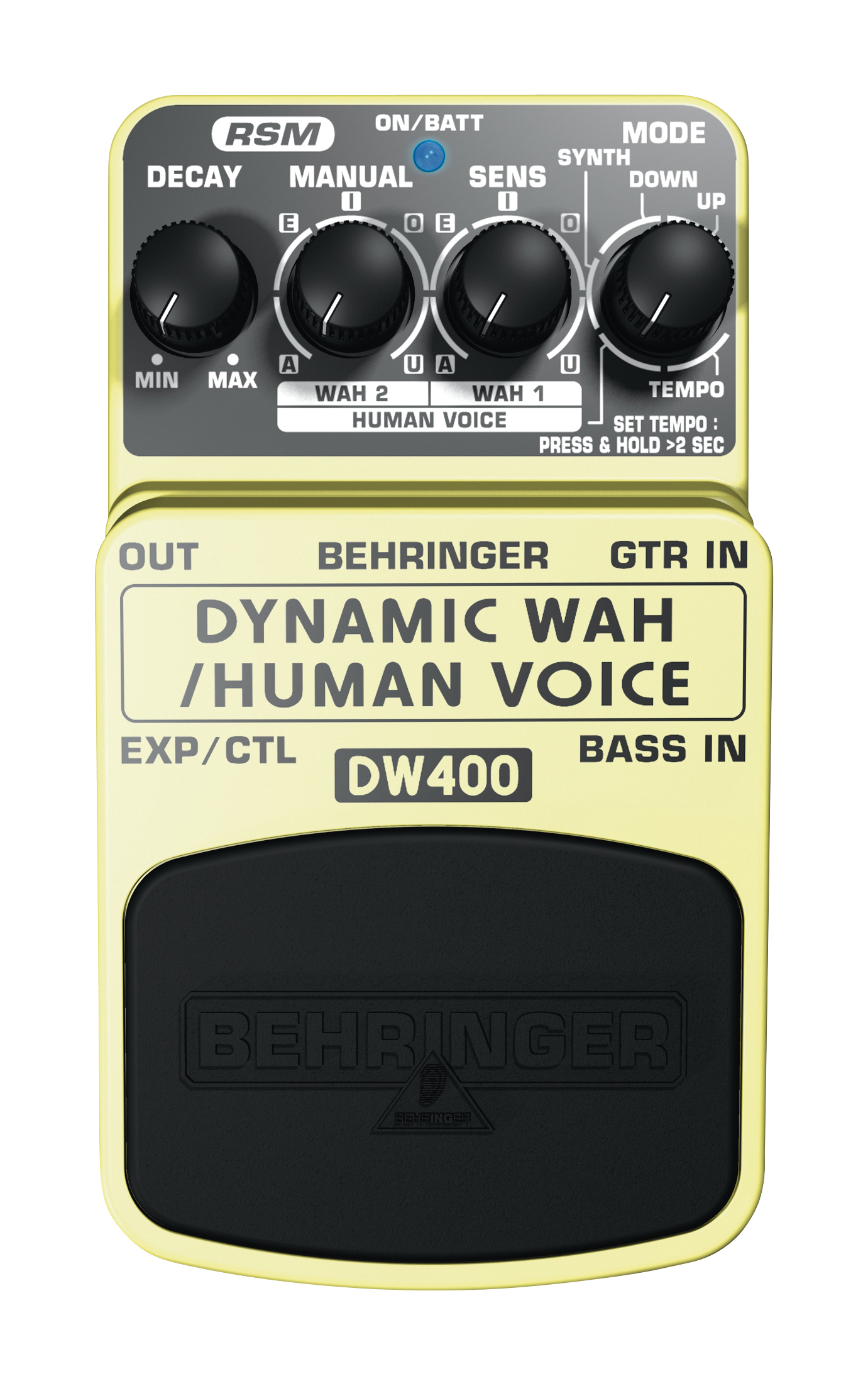 Behringer Behringer DW400 Dynamic Auto-Wah/Human Voice Effects Pedal