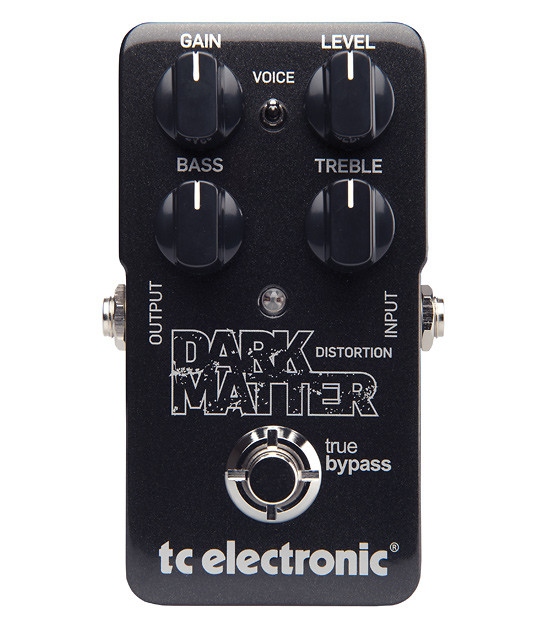 TC Electronic and TC-Helicon TC Electronic Distortion Dark Matter Effect Pedal