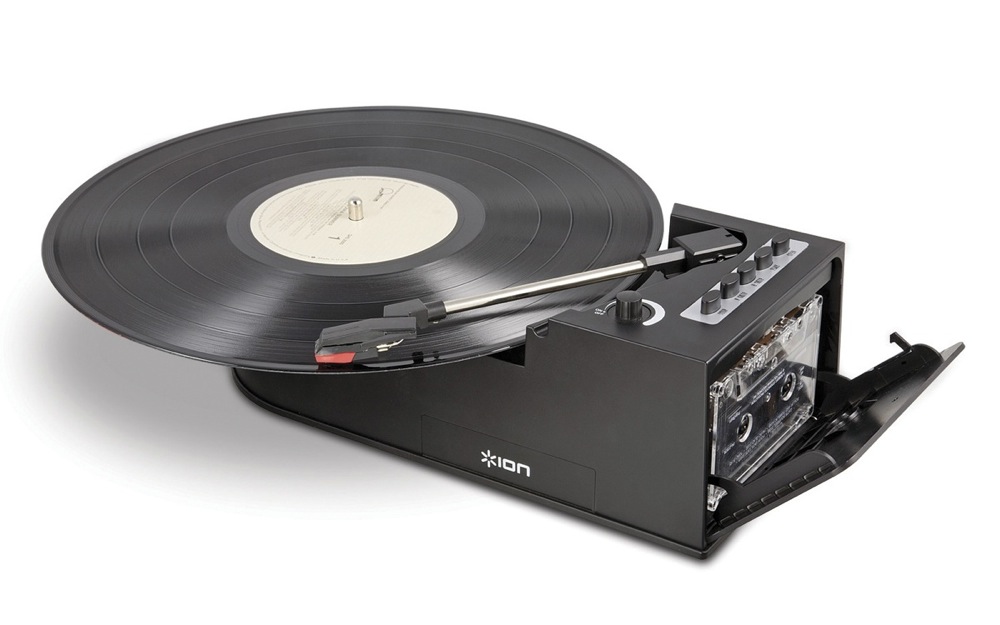 Ion Audio Ion Audio Duo Deck USB Turntable with Cassette Deck