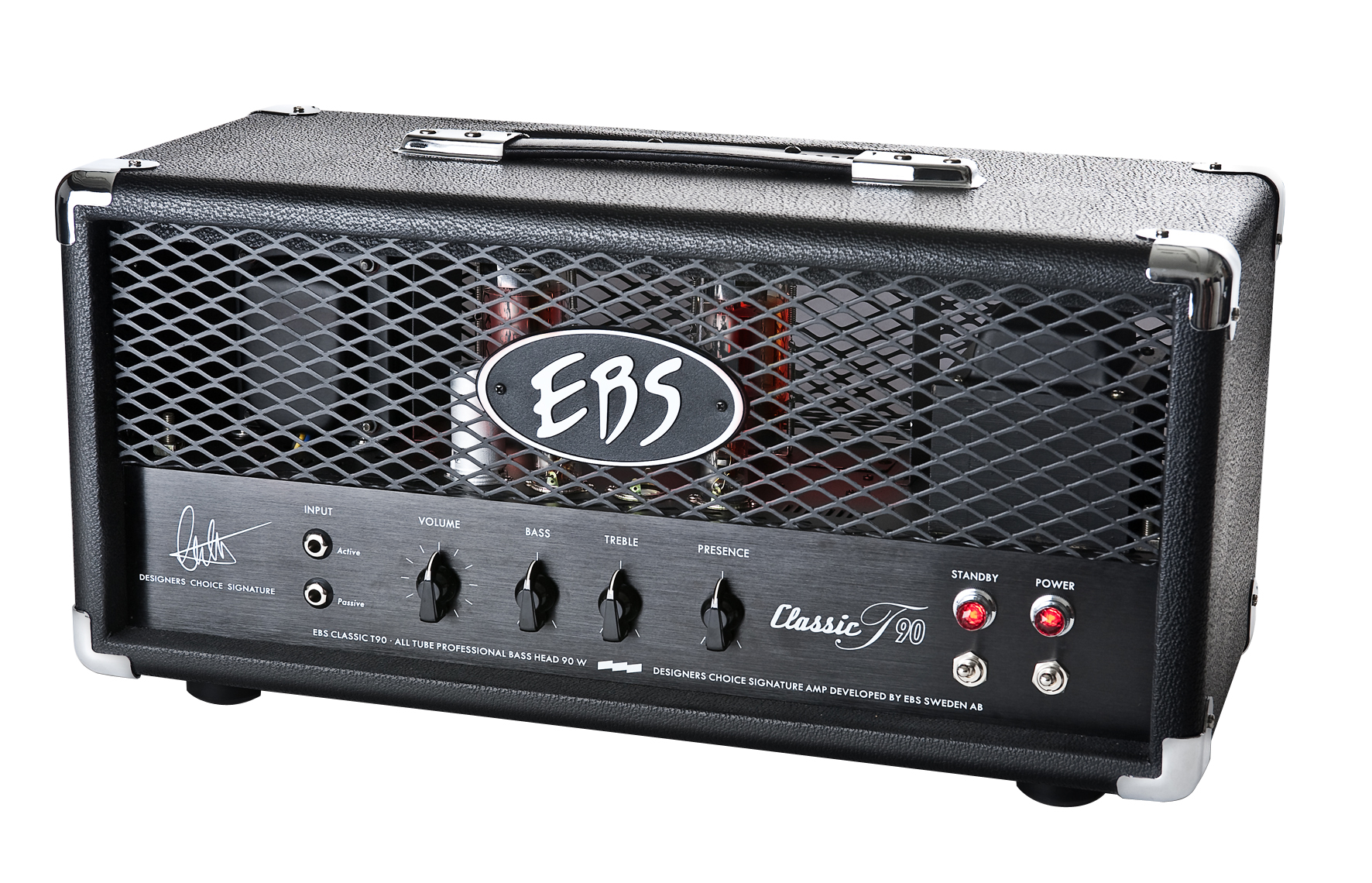 EBS EBS T90 Bass Amplifier Head, 90 Watts