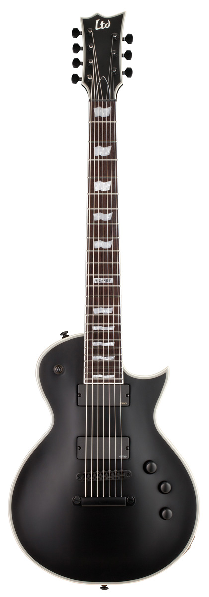 ESP ESP LTD EC-407 Electric Guitar - Black Satin