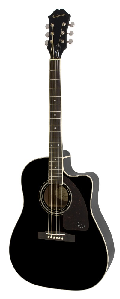 Epiphone Epiphone AJ-220SCE Acoustic-Electric Guitar - Ebony