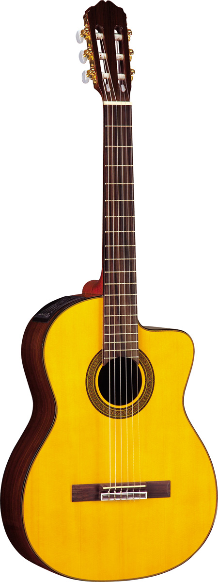 Takamine Takamine EG128SC Cutaway Acoustic-Electric Guitar, Classical