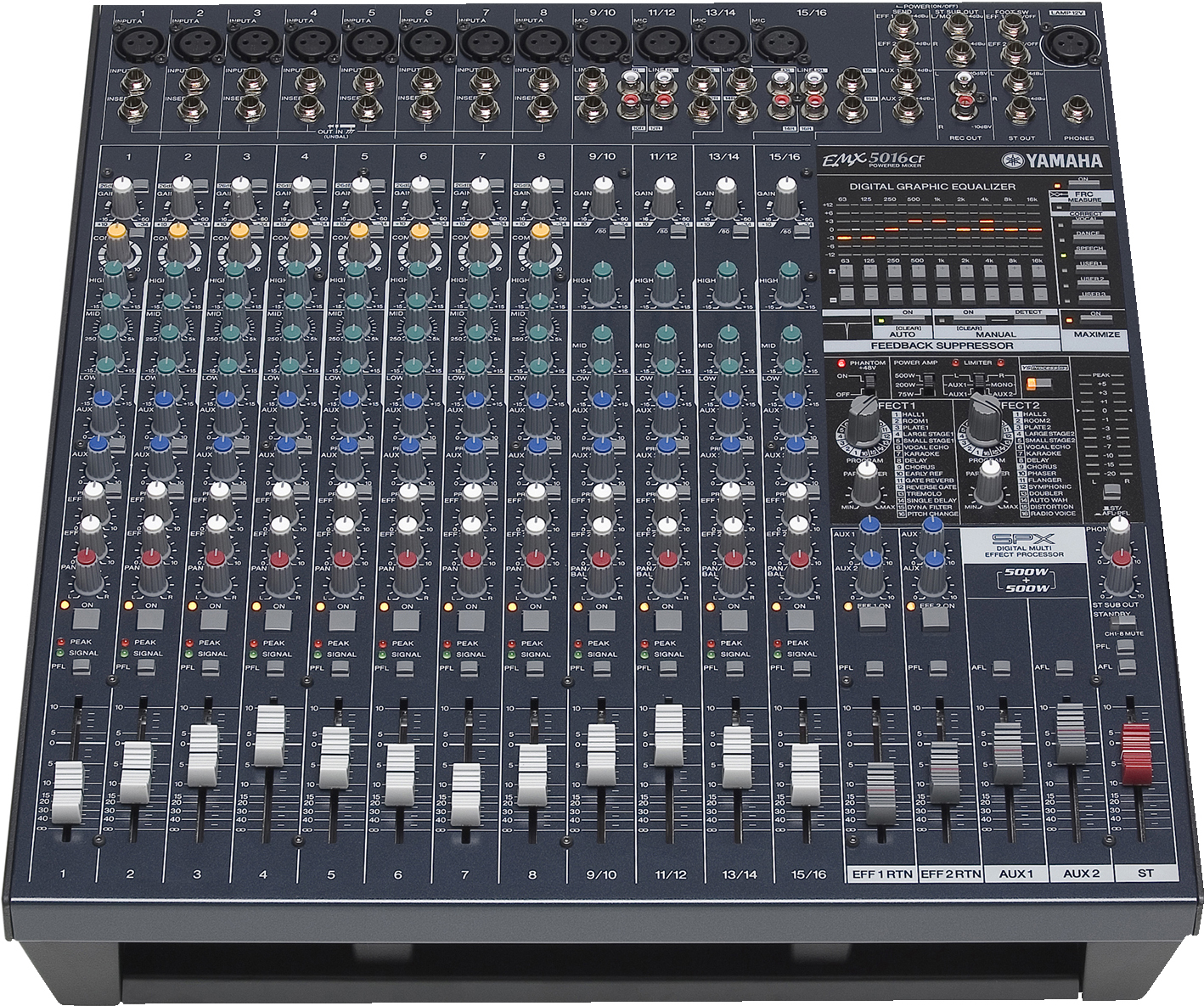 Yamaha Yamaha EMX5016cf Powered Mixer