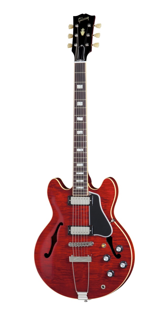 Gibson Gibson ES-390 Figured Top Electric Guitar (with Case) - Vintage Cherry