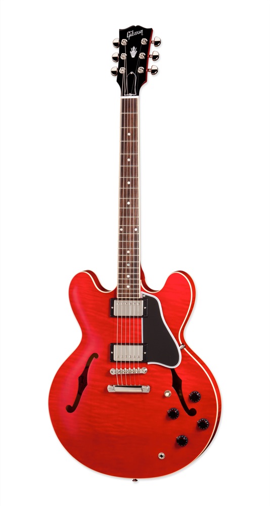 Gibson Gibson ES-335 Dot Reissue Electric Guitar, Memphis Series - Figured Cherry