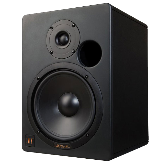 Event Event 2020BAS Bi-Amped Studio Powered Monitor Speakers, Pair