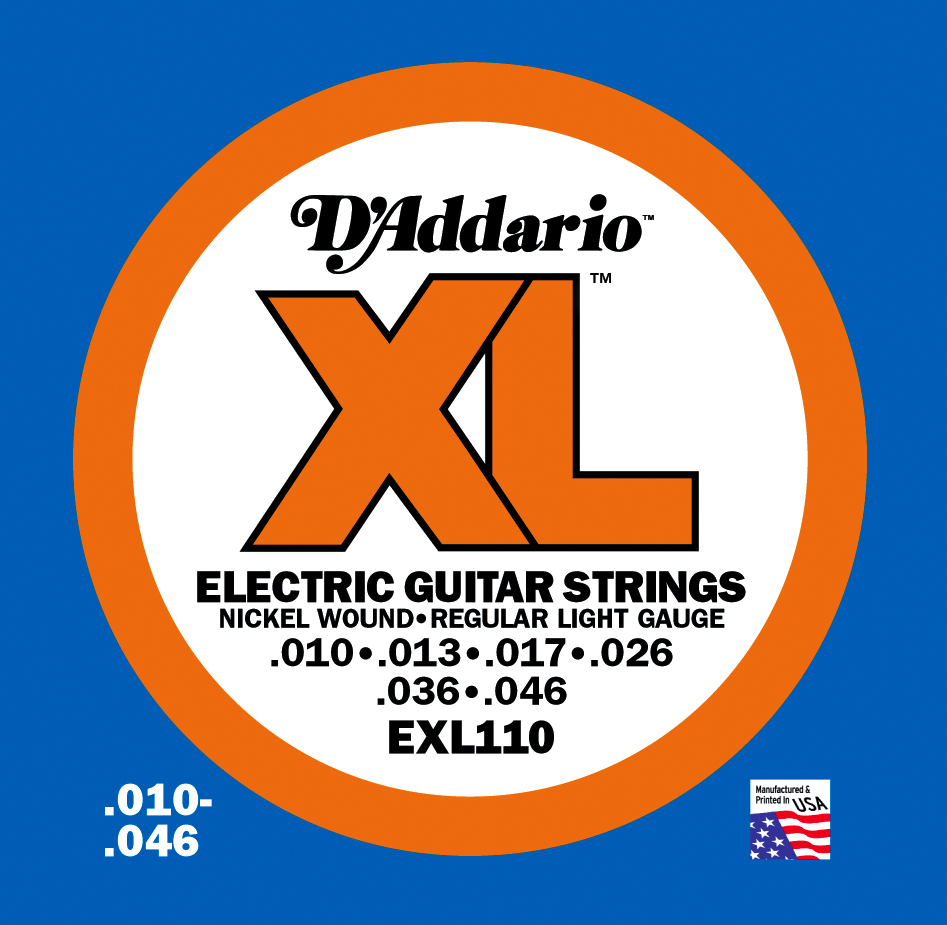 D'Addario D'Addario EXL110 XL Regular Light Electric Guitar Strings