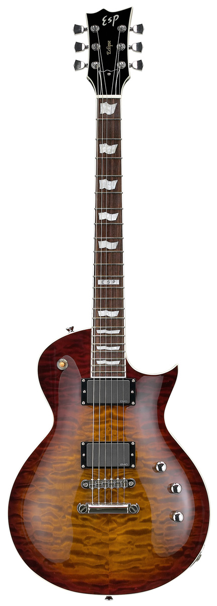 ESP ESP Standard Eclipse II Electric Guitar - Amber Cherry Sunburst