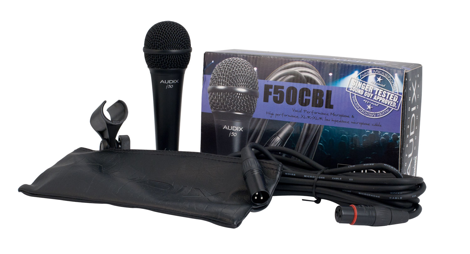 Audix Audix Fusion F50 Vocal Microphone Combo Pack