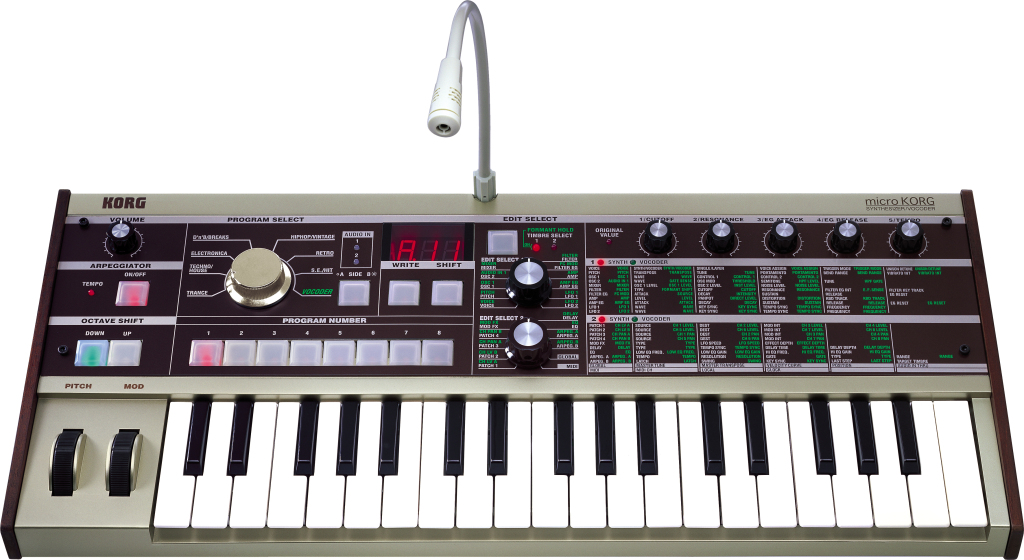 Korg Korg microKorg Analog Modeling Synth/Vocoder Keyboard, 49-Key