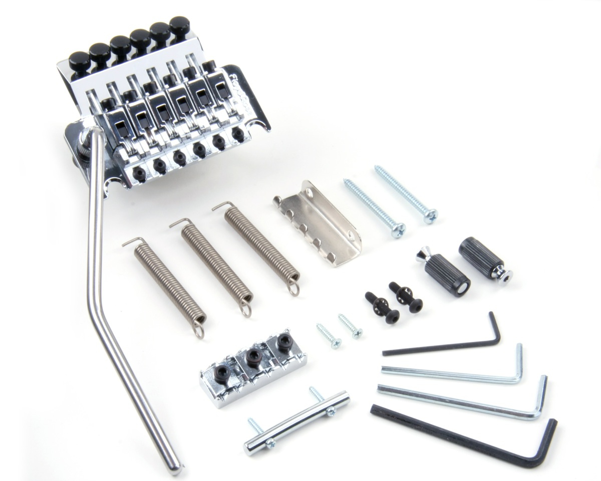 Floyd Rose Floyd Rose Pro Tremolo Bridge with R2 Nut - Chrome