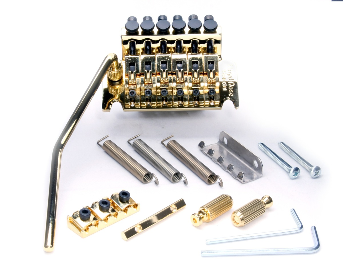 Floyd Rose Floyd Rose Special Tremolo Bridge with R2 Nut - Gold