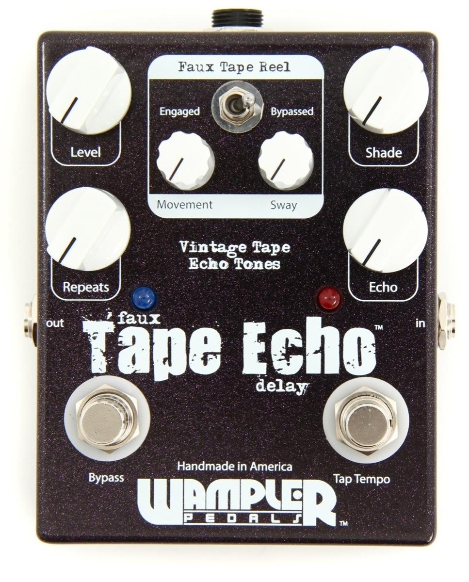 Wampler Wampler Faux Tape Echo with Tap Pedal