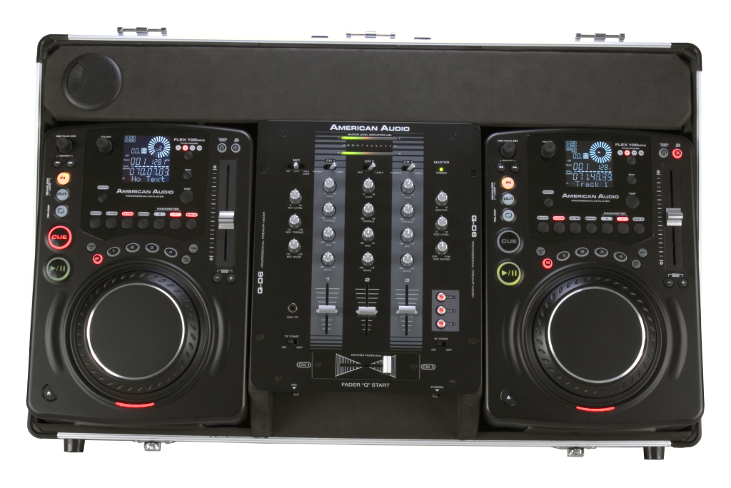 American DJ and Audio American Audio Flex 100 MP3 DJ System with On-Board Effects