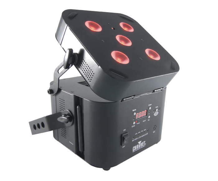 Chauvet Chauvet Freedom Par Quad 5 Wireless Stage Light - Black