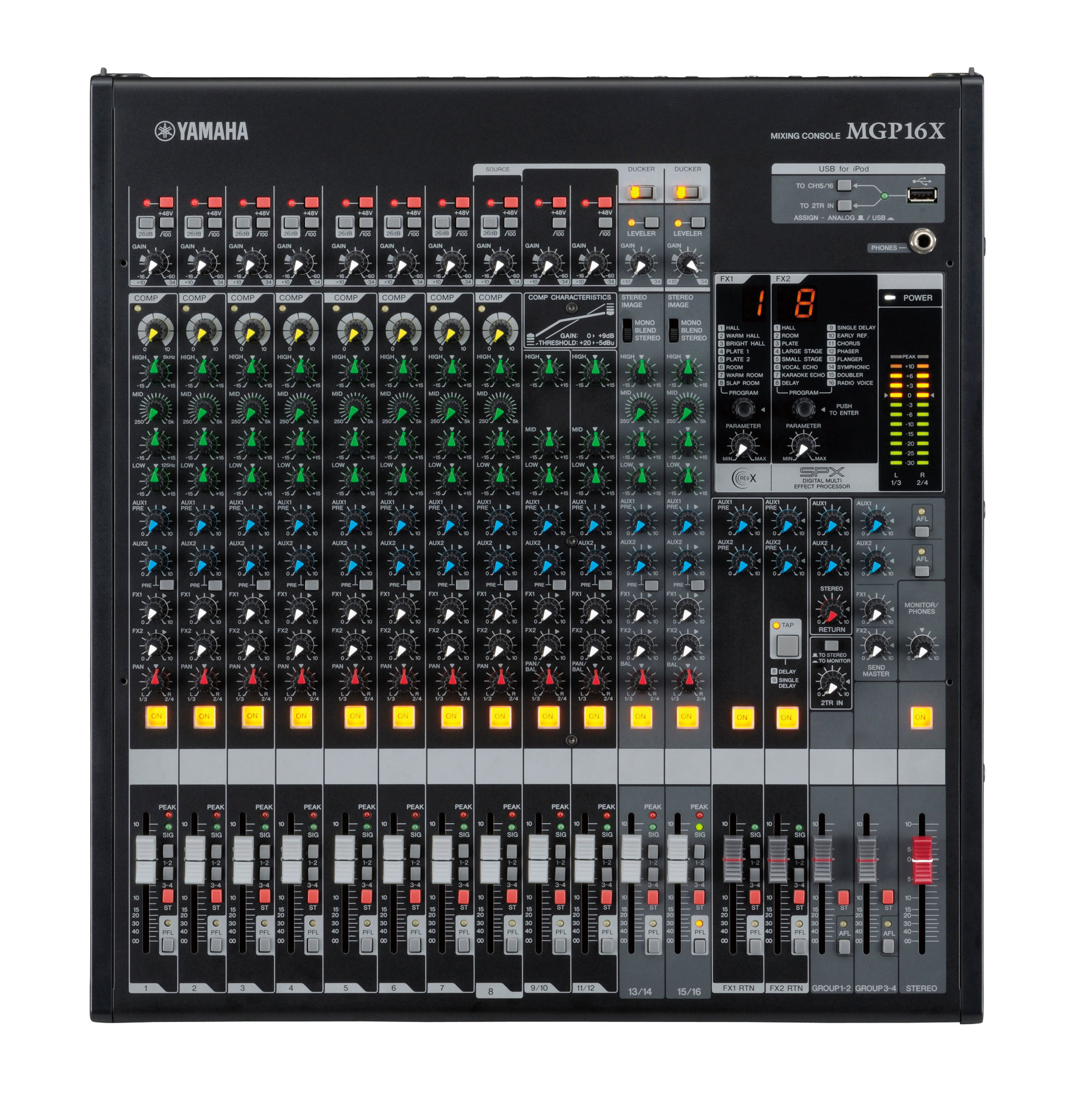 Yamaha Yamaha MGP16X Premium Mixer, 16-Channel and 4-Bus