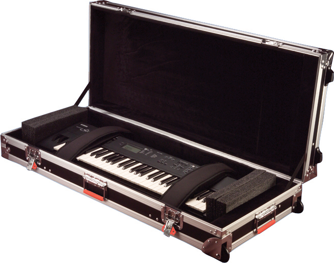 Gator Gator G-TOUR-76 Rolling Keyboard Road Case, 76-Key