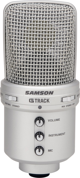 Samson Samson G-Track GM1U USB Microphone with Audio Interface