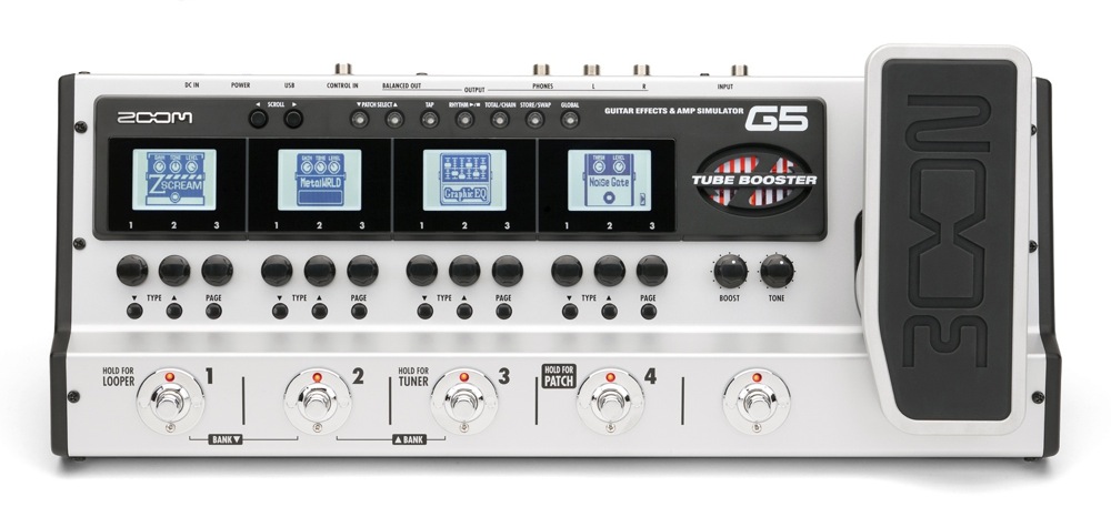 Zoom Zoom G5 Guitar Multi-Effects Pedal