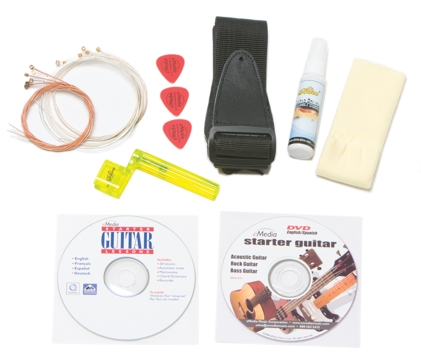 eMedia eMedia Guitar Accessories Kit