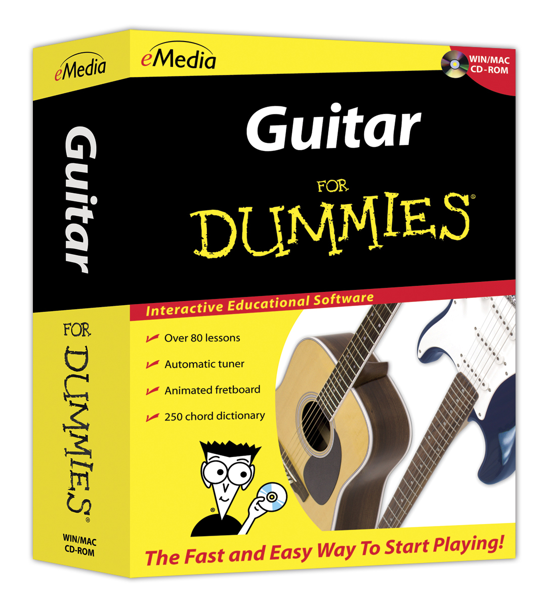 eMedia eMedia Guitar for Dummies Guitar Lessons Software