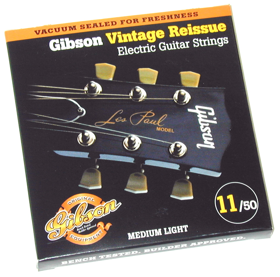 Gibson Gibson Vintage Reissue Electric Guitar Strings, .009-.042 (11-50)