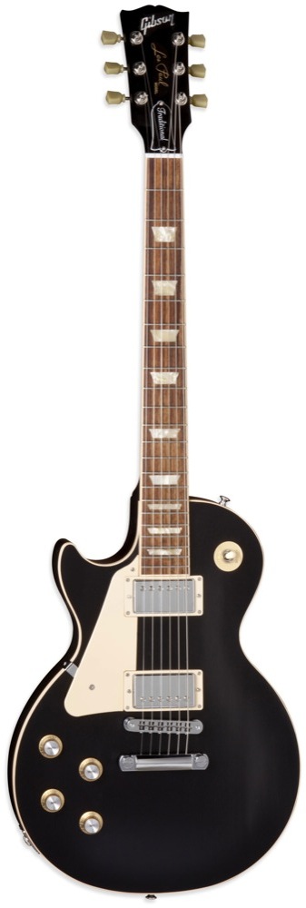 Gibson Gibson Les Paul Traditional Mahogany Satin Left-Handed Guitar - Satin Ebony