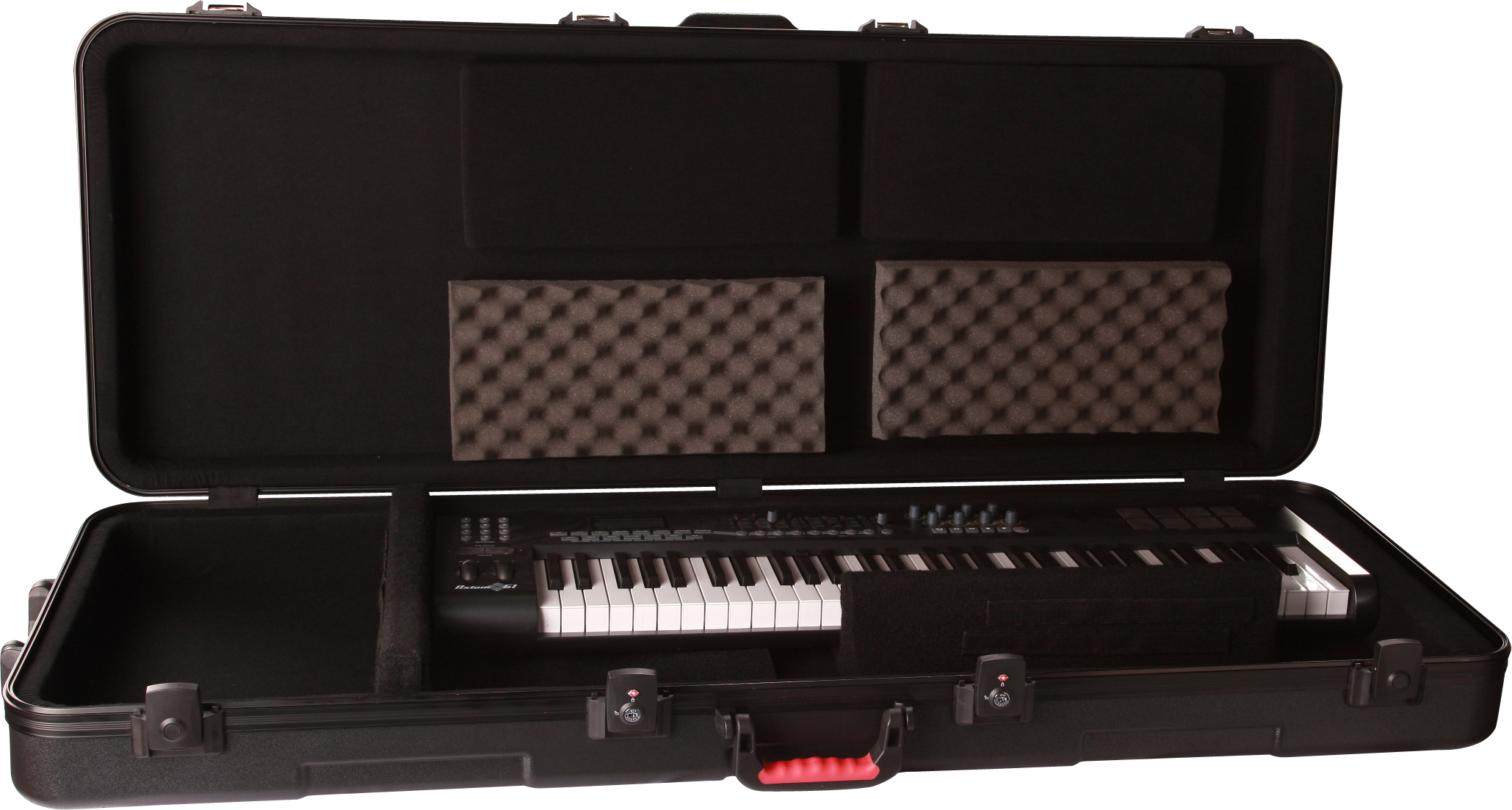 Gator Gator GKPE-SLXL-TSA Extra Long ATA Rolling Keyboard Case (88-Key)