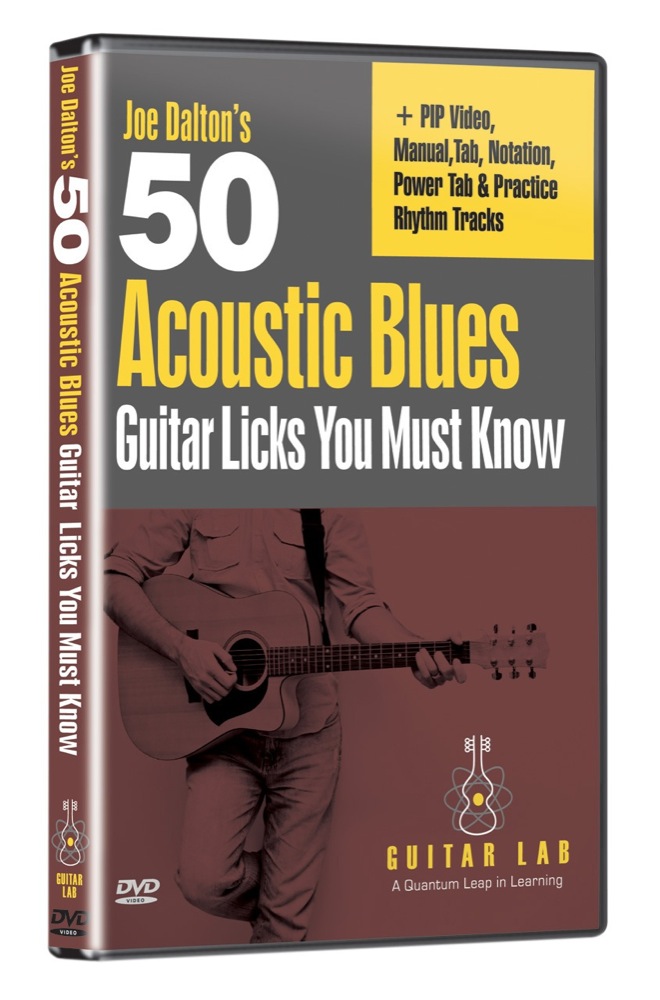 eMedia eMedia 50 Acoustic Blues Licks You Must Know DVD
