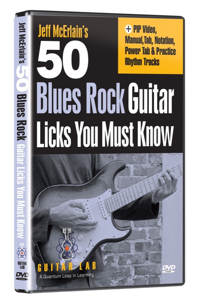 eMedia eMedia 50 Blues Rock Rhythms You Must Know Video DVD