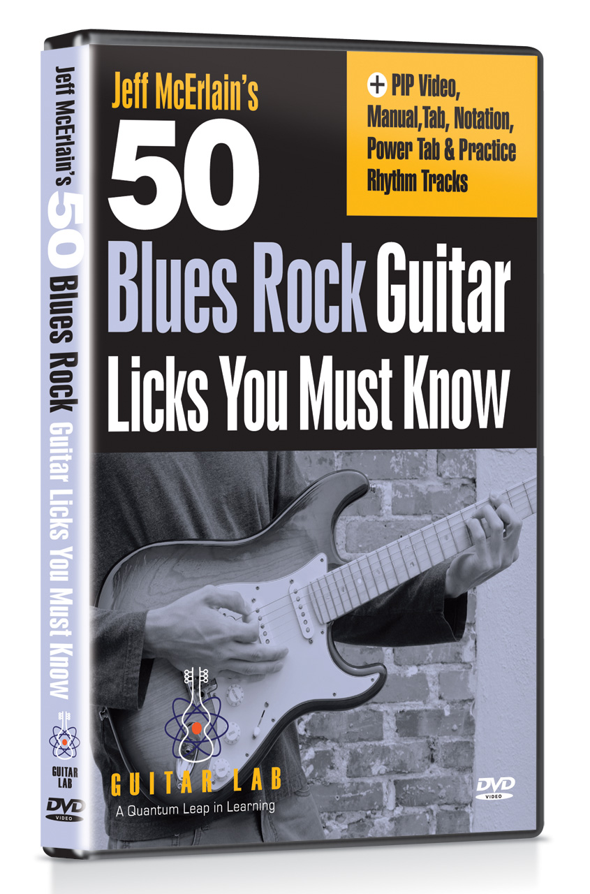 eMedia eMedia Guitar Lab 50 Blues Rock Licks You Must Know Video