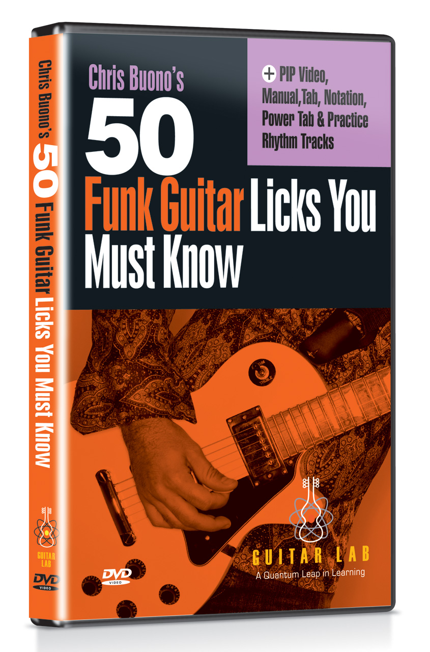 eMedia eMedia Guitar Lab 50 Funk Licks You Must Know Instructional Video