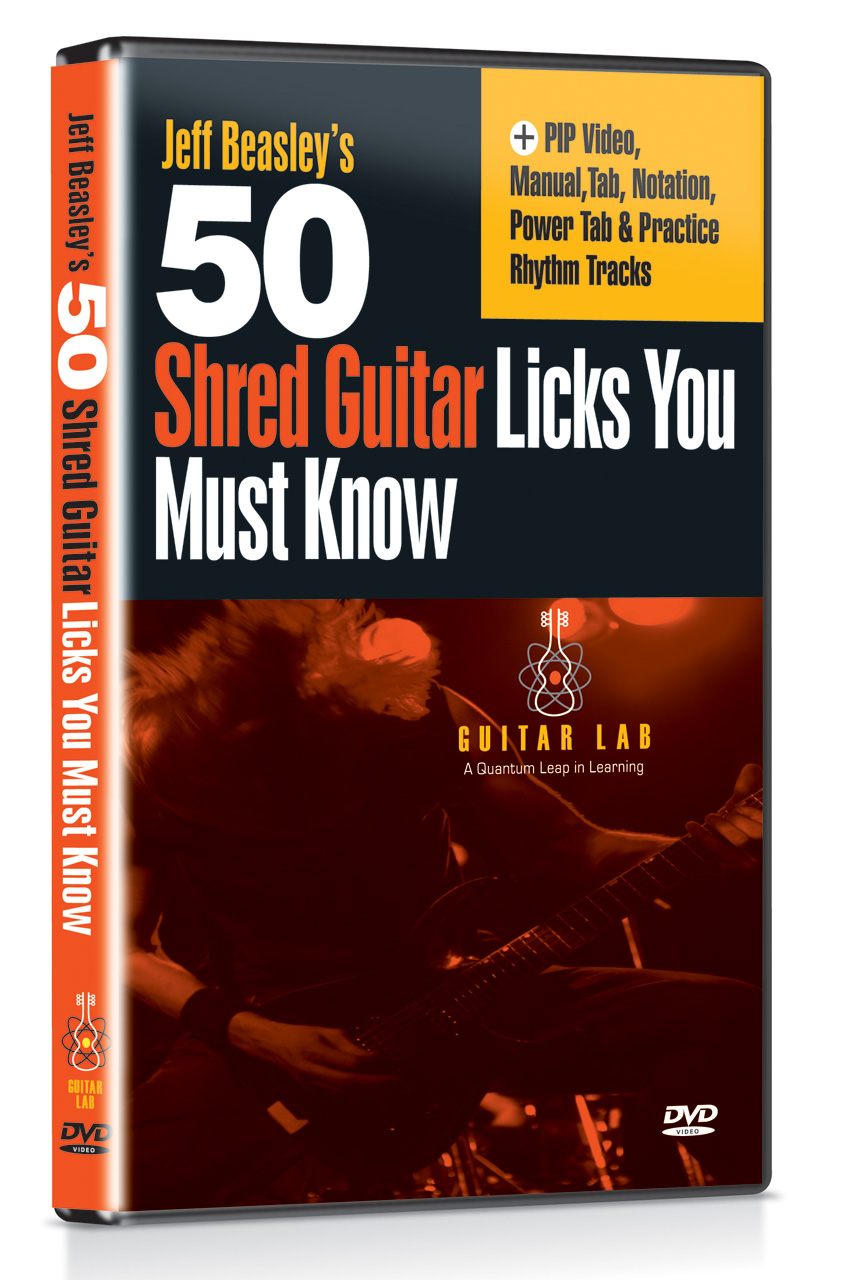 eMedia eMedia Guitar Lab 50 Shred Licks You Must Know Video