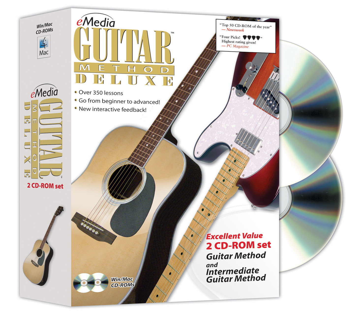 eMedia eMedia Guitar Method Deluxe Software Tutorial Pack