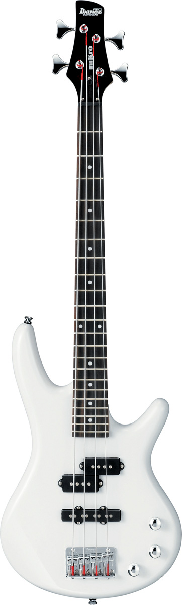 Ibanez Ibanez Mikro GSRM20 Electric Bass Guitar - White