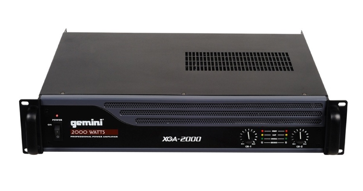 Gemini Gemini XGA-2000 Power Amplifier (2000 Watts)