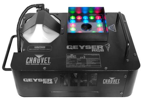 Chauvet Chauvet Geyser RGB Fog Machine with LED Effects