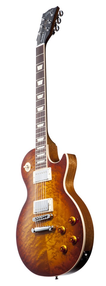 Gibson Gibson 2013 Les Paul Standard Birdseye Electric Guitar (with Case) - Honey Burst