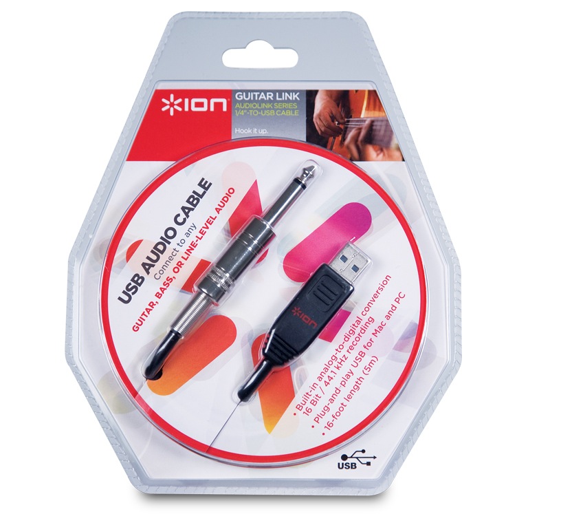 Ion Audio Ion Audio Guitar Link USB Guitar Cable