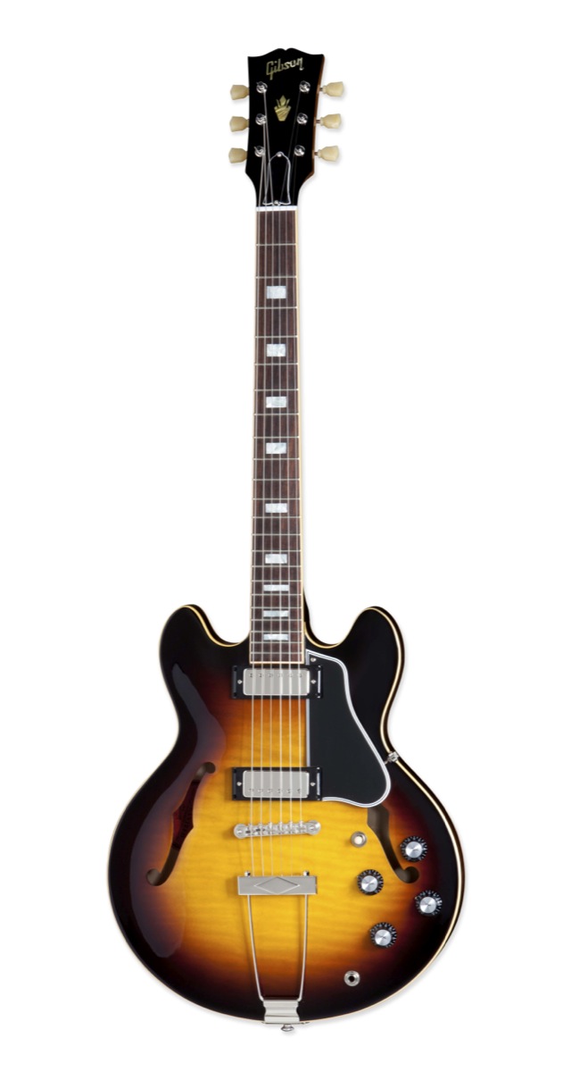 Gibson Gibson Custom Shop ES390 Hollowbody Electric Guitar (with Case) - Vintage Sunburst