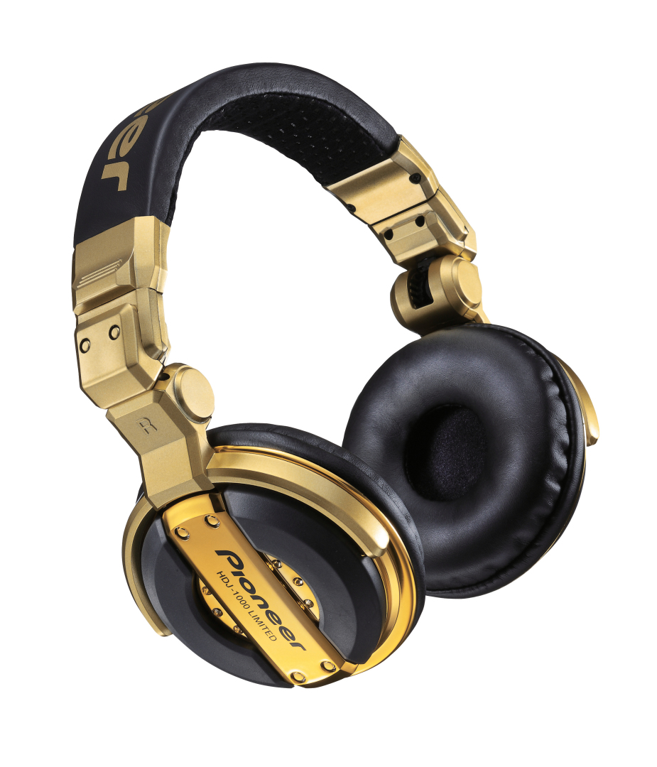 Pioneer Pioneer HDJ-1000 DJ Stereo Headphones - Gold