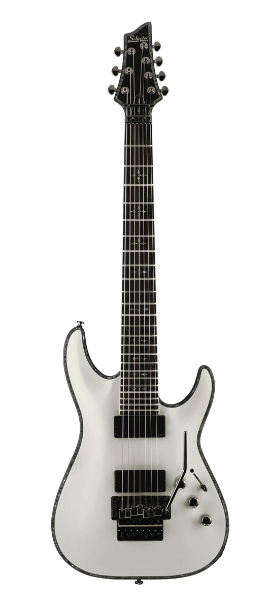 Schecter Schecter C-7 Hellraiser FR 7-String Electric Guitar w/ Floyd Rose - White