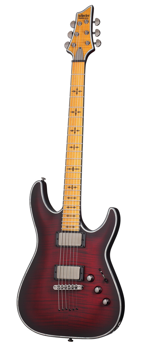 Schecter Schecter Hellraiser C-1 Extreme Electric Guitar - Crimson Red Burst