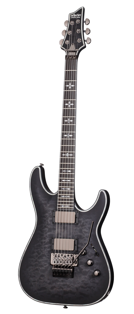 Schecter Schecter Hellraiser C-1 FR Extreme Electric Guitar - See Thru Satin Black