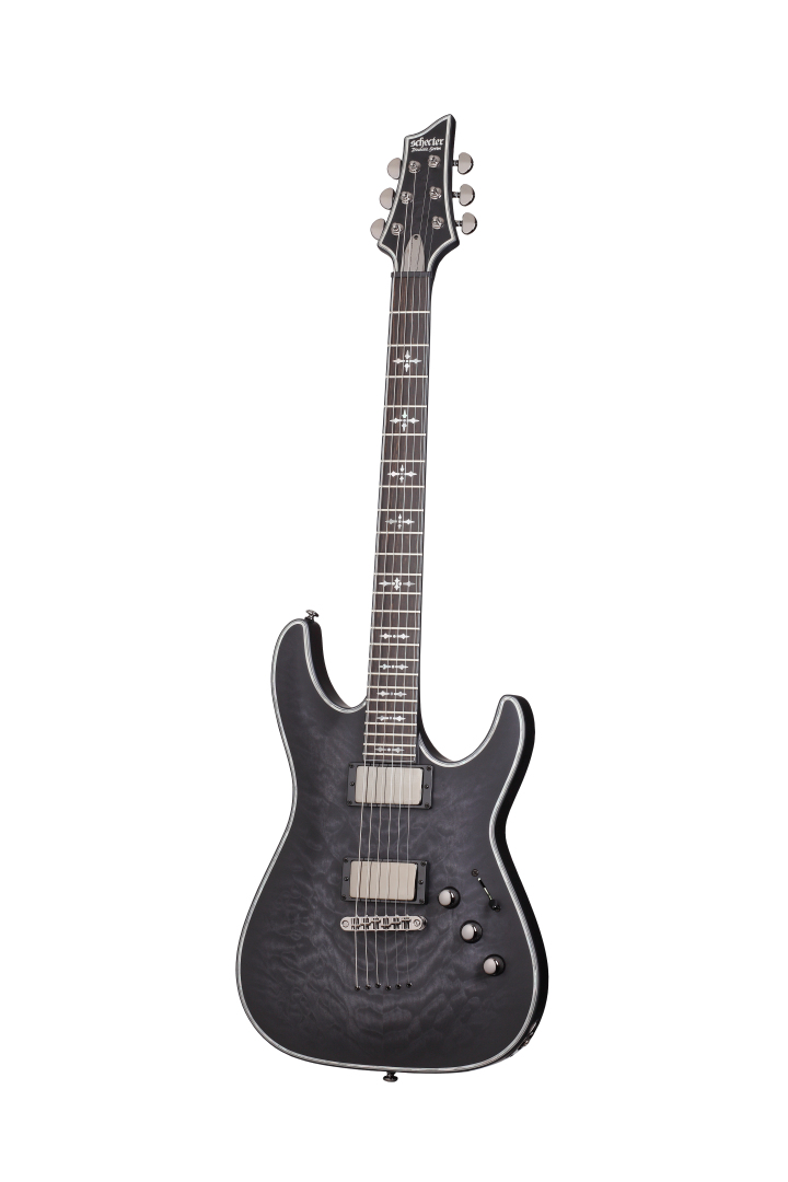 Schecter Schecter Hellraiser C-1 Extreme Electric Guitar - See Thru Satin Black