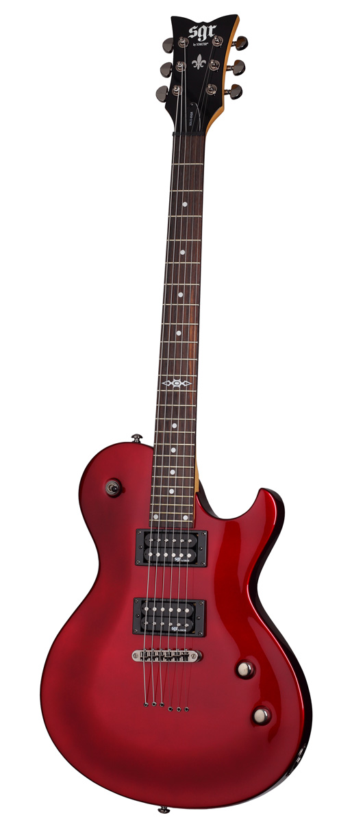 Schecter SGR by Schecter Solo 6 Electric Guitar with Gig Bag - Metallic Red